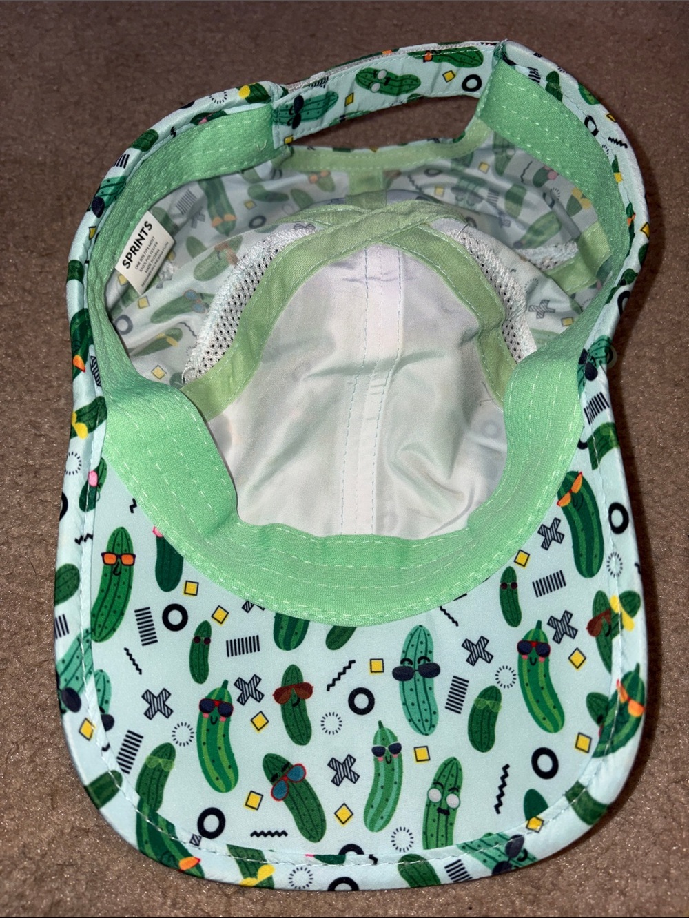 Sprints Pickle Sunglasses Green OG Running Hat - Picture 3 of 4